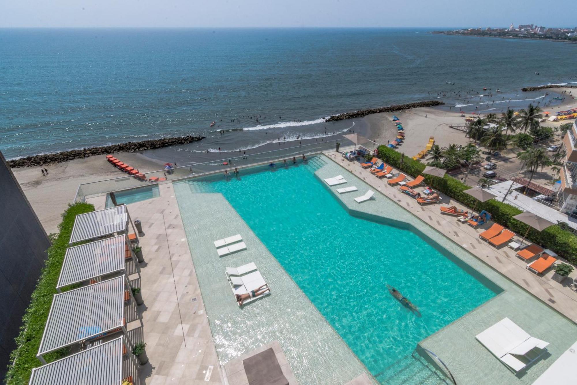 41St Fl Beach Condo In Bocagrande Cartagena 外观 照片